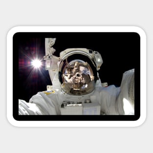 NASA Spacewalk Selfie Sticker